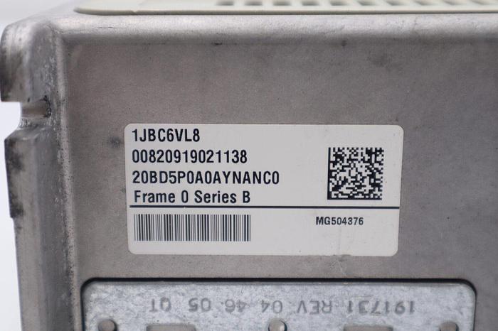 Used Allen Bradley Power Flex 700 Drive 3 HP 3 Phase 20BD5P0A0AYNANC0 STOCK 2220