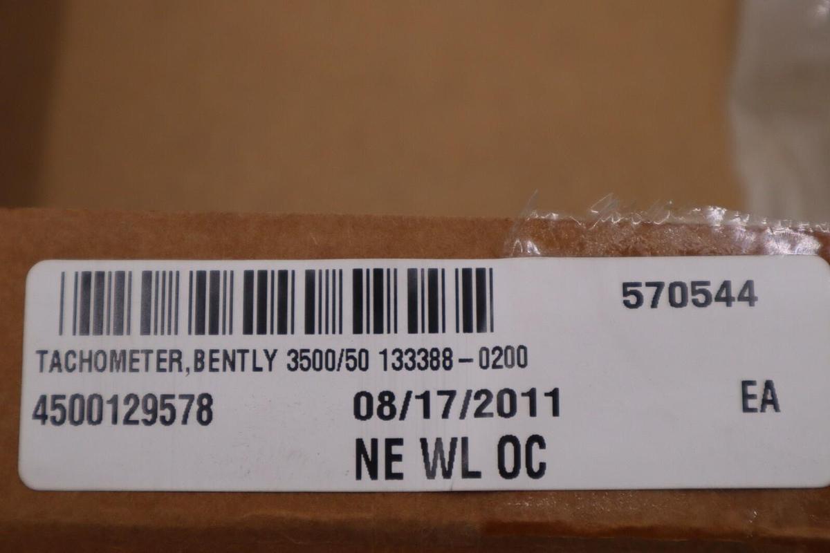 Used Bentley Nevada 3500/50 Tachometer Module 13388-200 NEW UNIT STOCK K-2929-A