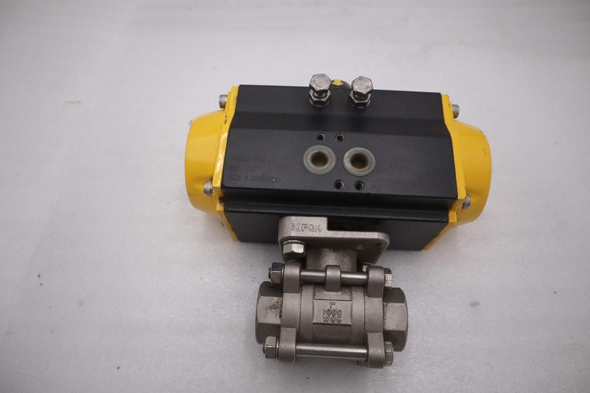 Used Sharpe SPNII075 Valve Actuator W/ Solenoid Mount - SURPLUS NEVER USED #5543CC