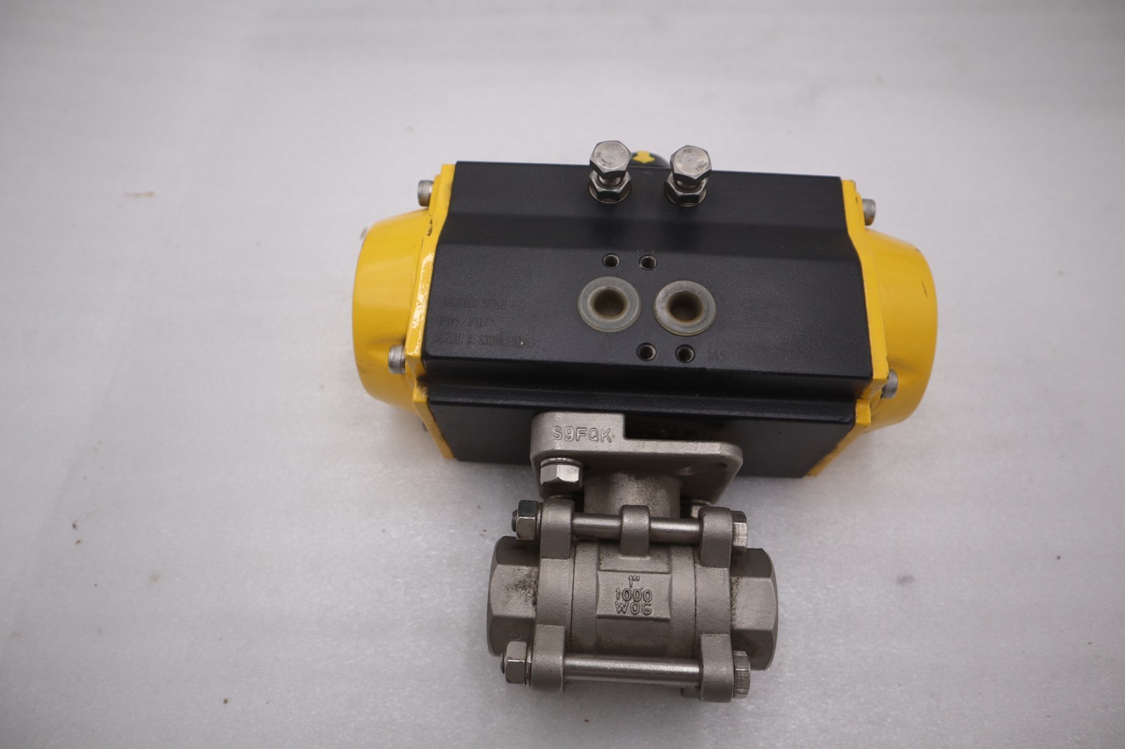 Used Sharpe SPNII075 Valve Actuator W/ Solenoid Mount - SURPLUS NEVER USED #5543CC