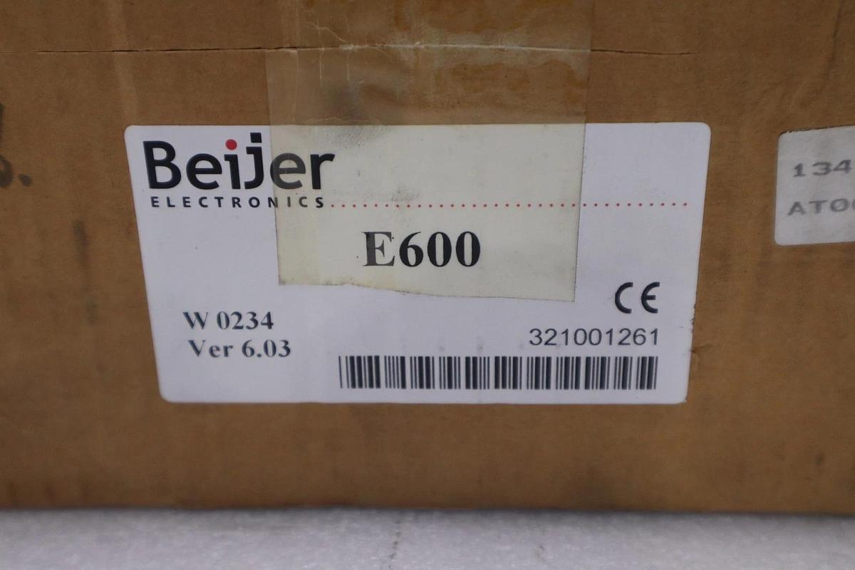 BEIJER ELECTRONICS E600 HMI TYPE: 03500B OPERATOR PANEL NEW IN BOX STOCK 2175A