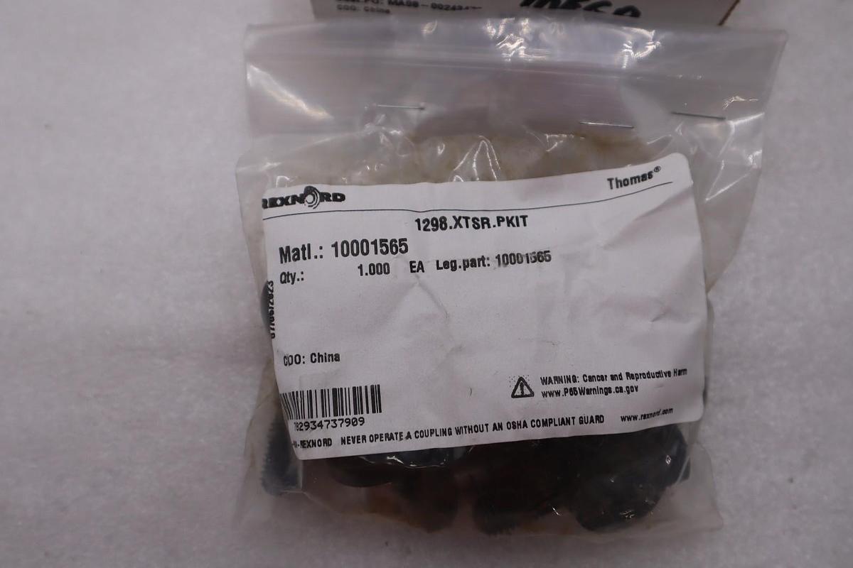 Rexnord 1298.XTSR.PKIT Hardware Kit - NEW IN BOX - STOCK GF1272