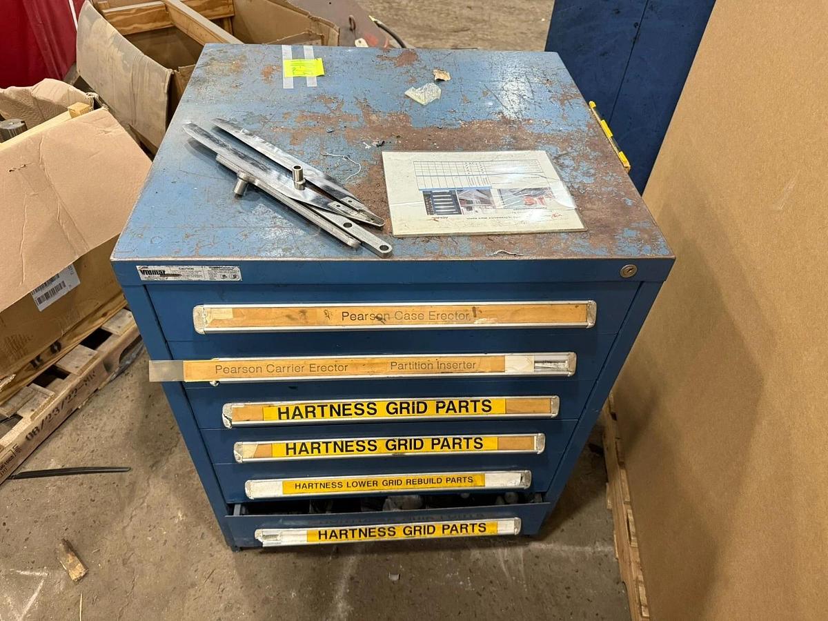 Used STANLEY VIDMAR CABINET SIX DRAWER STOCK HP-23