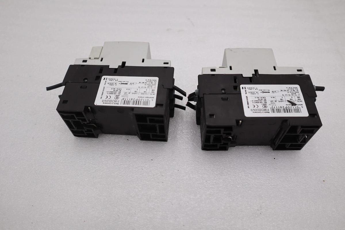 Used SIEMENS 3RV1021-1FA10 3.5-5A MOTOR STARTER STOCK K-433-A