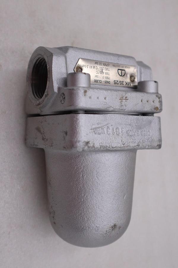 Used FLOWSERVE MK 35/2S / DN25 CL300 THERMOSTATIC STEAM VALVE - STOCK GF504A