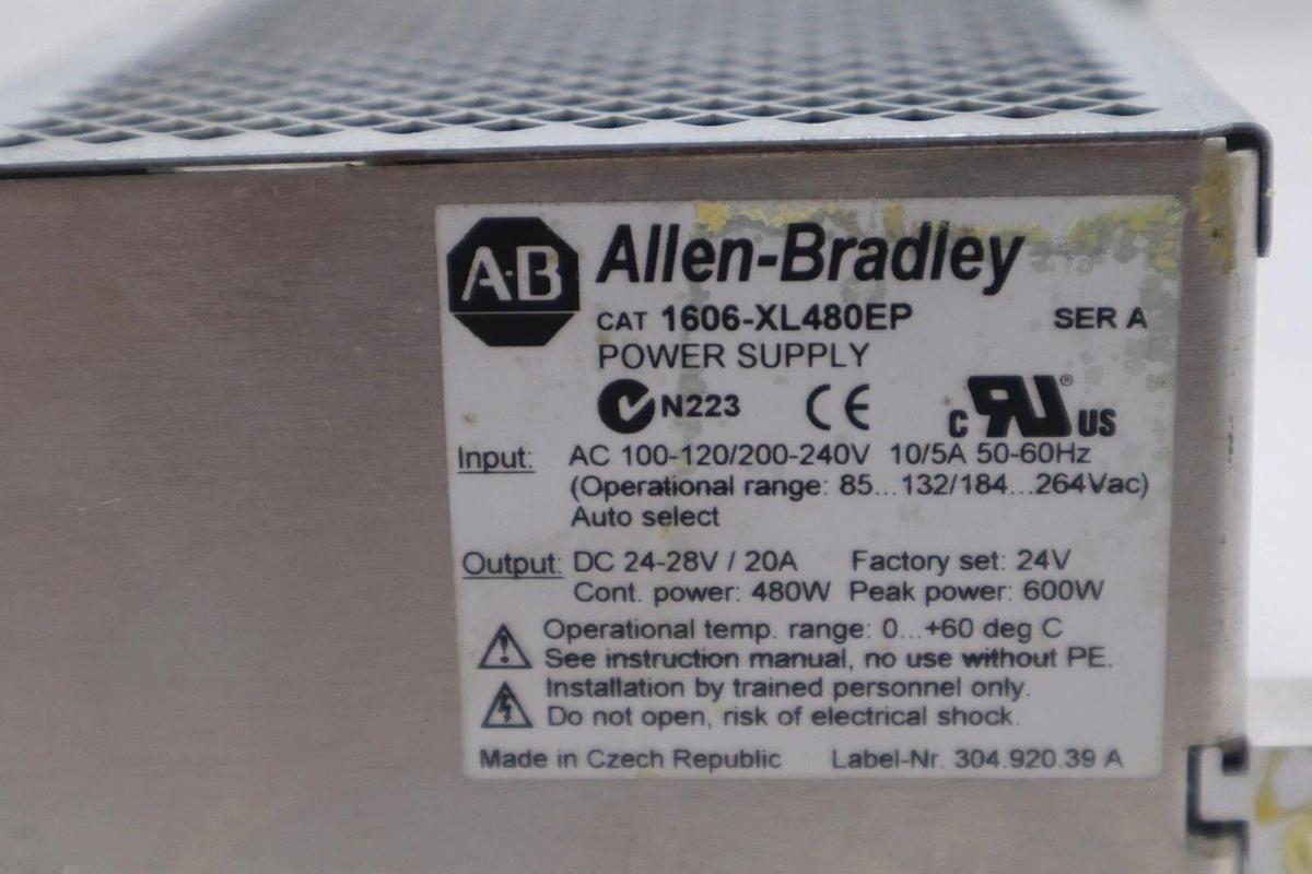 Used Allen-Bradley 1606XL480EP Industrial Control System #K-2639