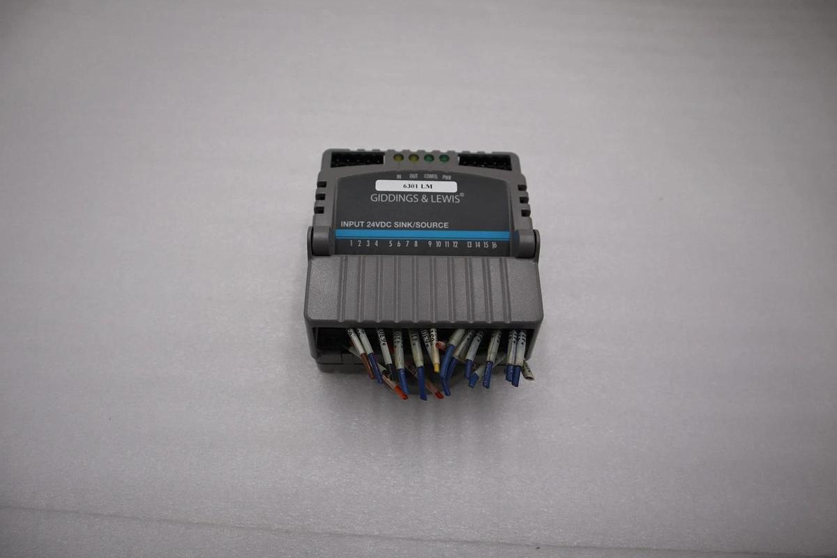 Used Giddings & Lewis M.1300.7372 R1 Input Module 24VDC SINK/SOURCE STOCK 5154A