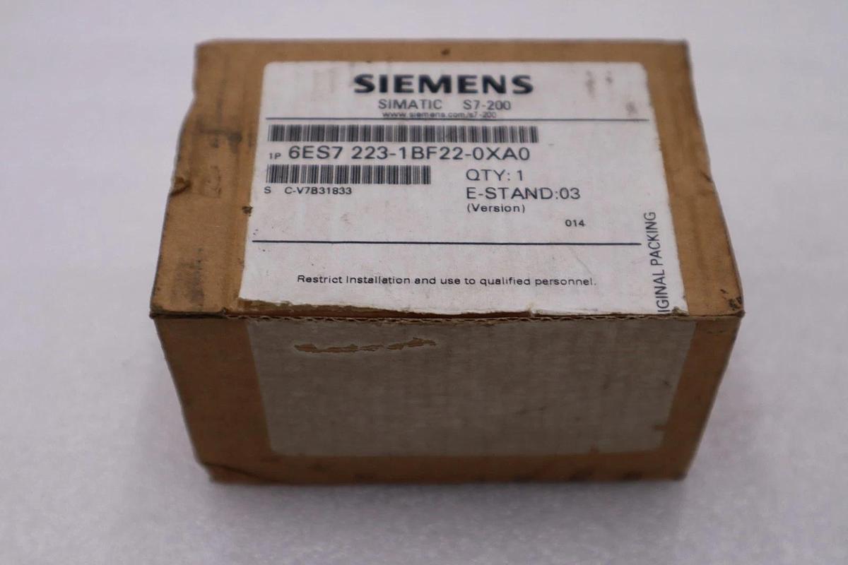 Used NEW SIEMENS 6ES7 223-1BF22-0XA0 I/O MODULE SIMATIC S7-200 STOCK H845A