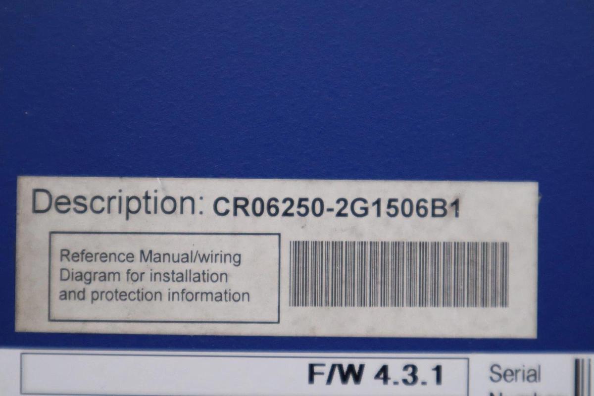 Used KOLLMORGEN CR06250/ CR06250-2G1506B1 MOTION SERVOSTAR STOCK H574A