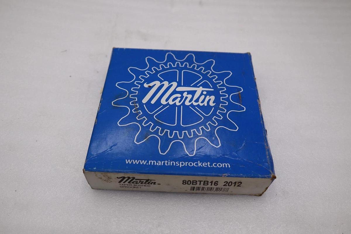 NEW MARTIN 80BTB16 2012 TAPER BUSHED SPROCKET STOCK H339A