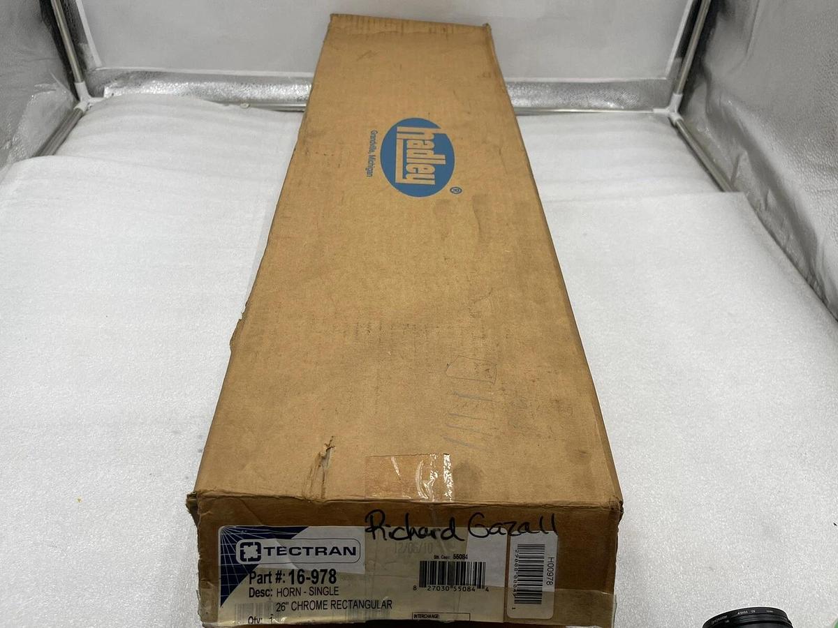 TECTRAN 16-978 - CHR.REC.HORN-26" SINGLE/ALL CHROME Stock 3084