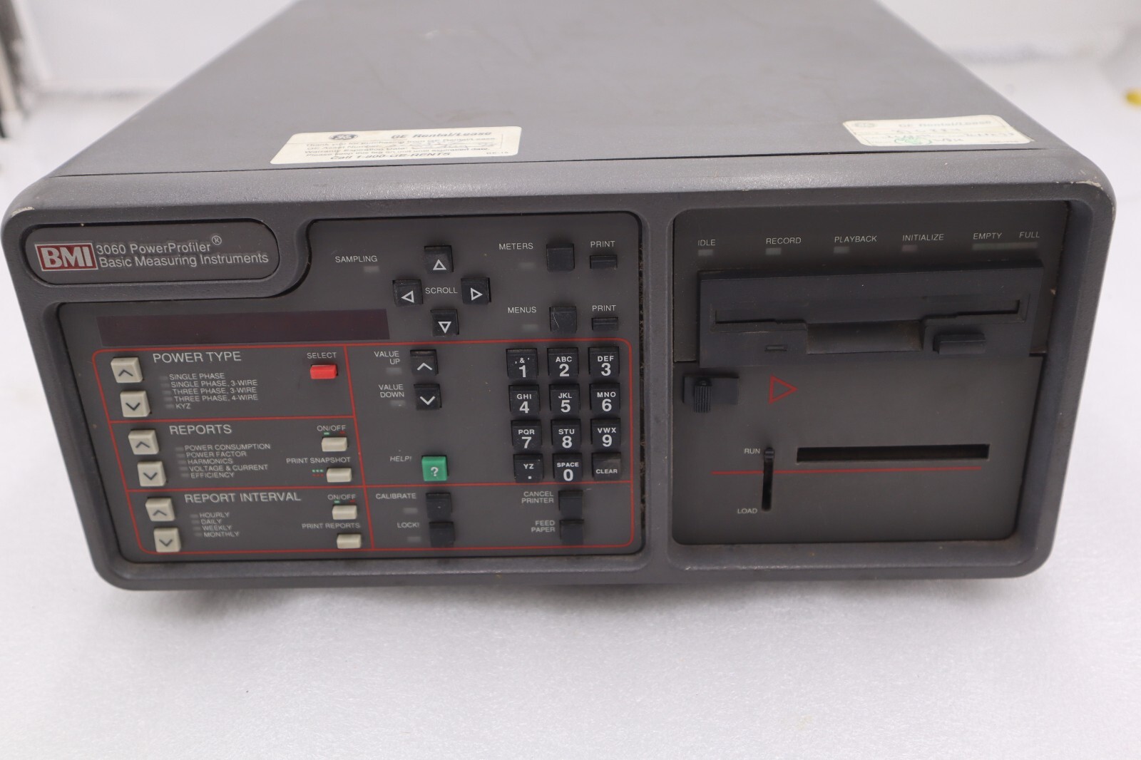 Used BMI 360 Power Profiler Basic Measuring Instruments Bag Included #4127
