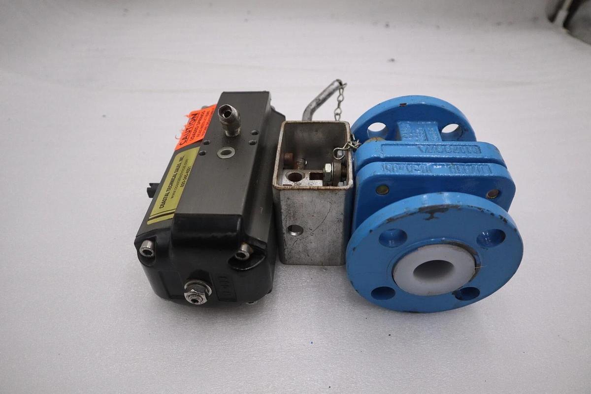 Used FLOWSERVE AKH2A 1" PEA BODY/BALL  PART B063S10 STOCK M-80