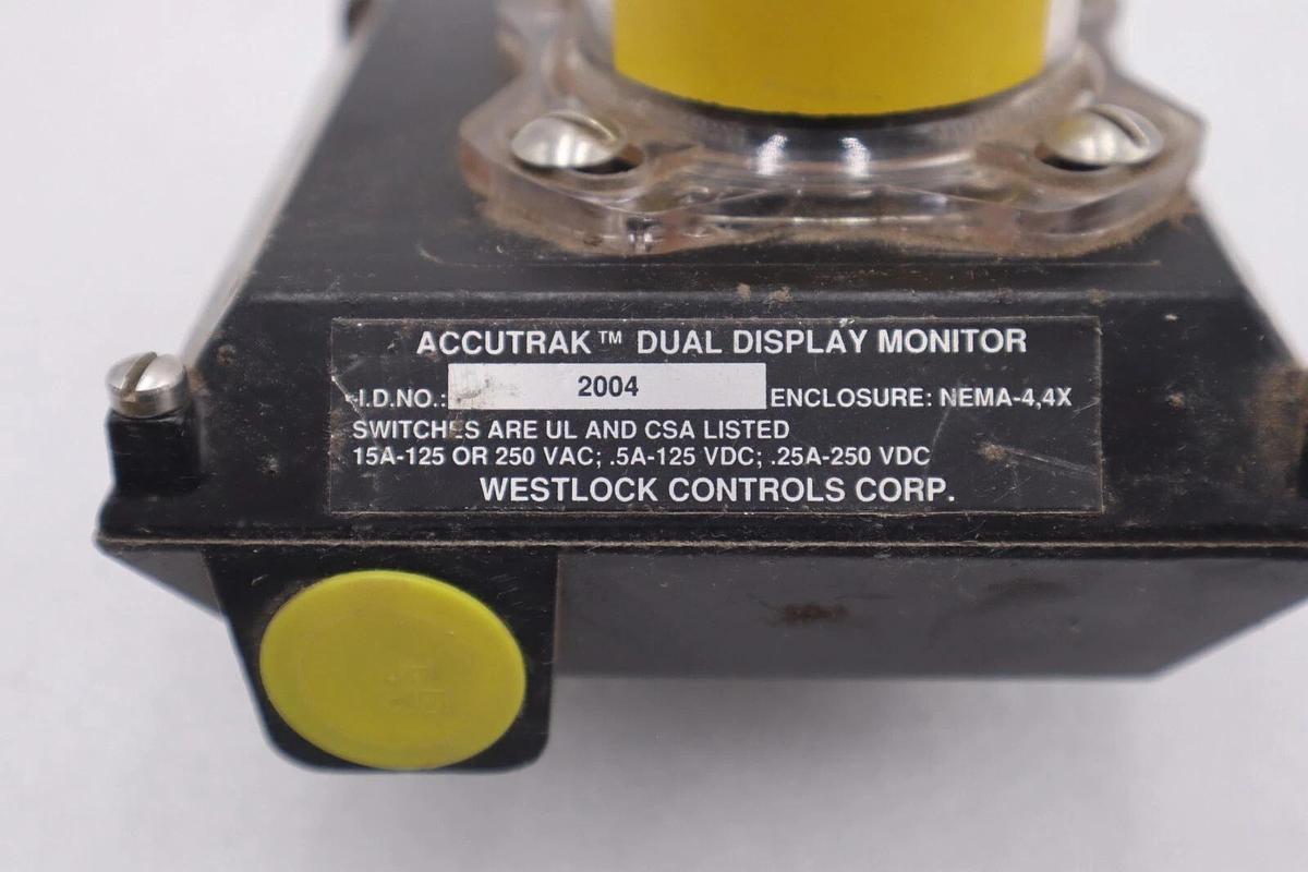 WESTLOCK CONTROLS 2004 ACCUTRAK DUAL DISPLAY MONITOR STOCK #K-964A