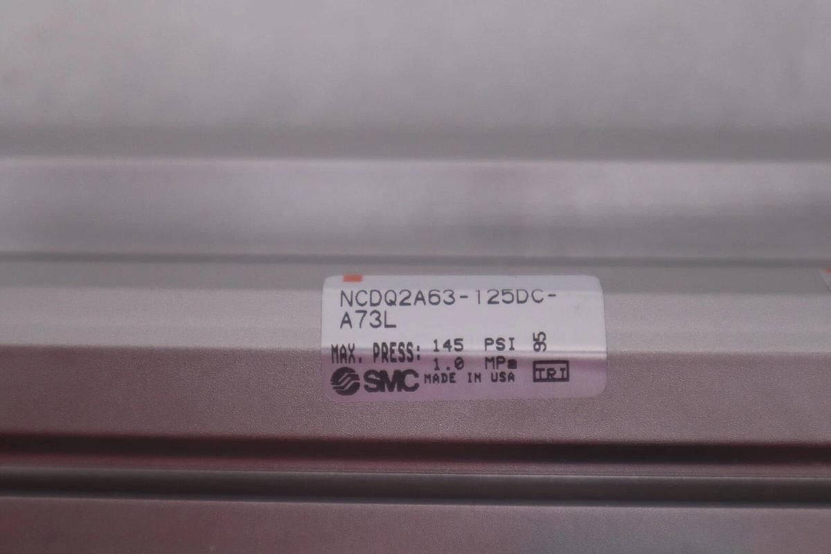 Used SMC NCDQ2A63-125DC-A73L / NCDQ2A63125DCA73L (NEW) STOCK 1382-A
