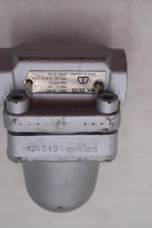 Used FLOWSERVE MK 35/2S / DN25 CL300 THERMOSTATIC STEAM VALVE - STOCK GF504A