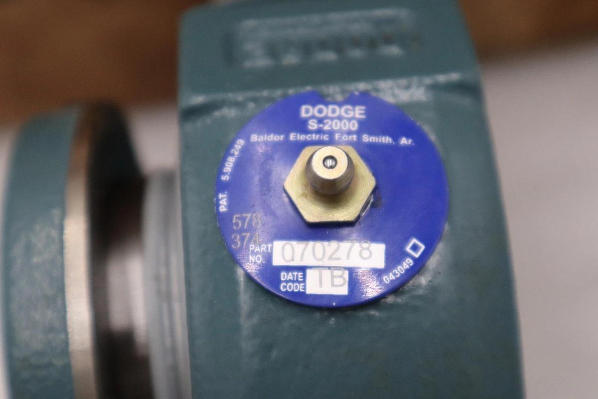Dodge Pillow Block Bearing S-2000 070278 NEW WITH BOX STOCK H1300