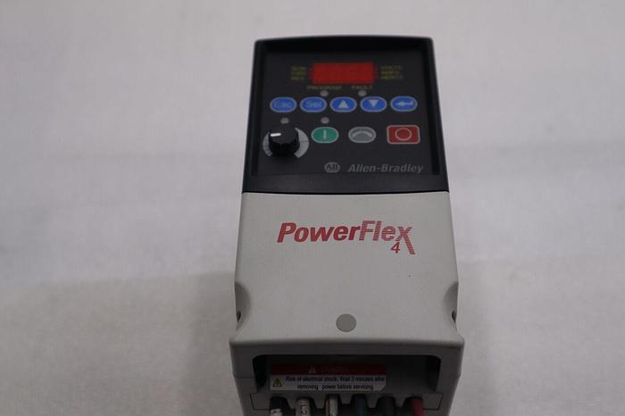 Used ALLEN BRADLEY 22A-D4P0N104 POWERFLEX 4 1.5kW/2.0HP SER A STOCK #890
