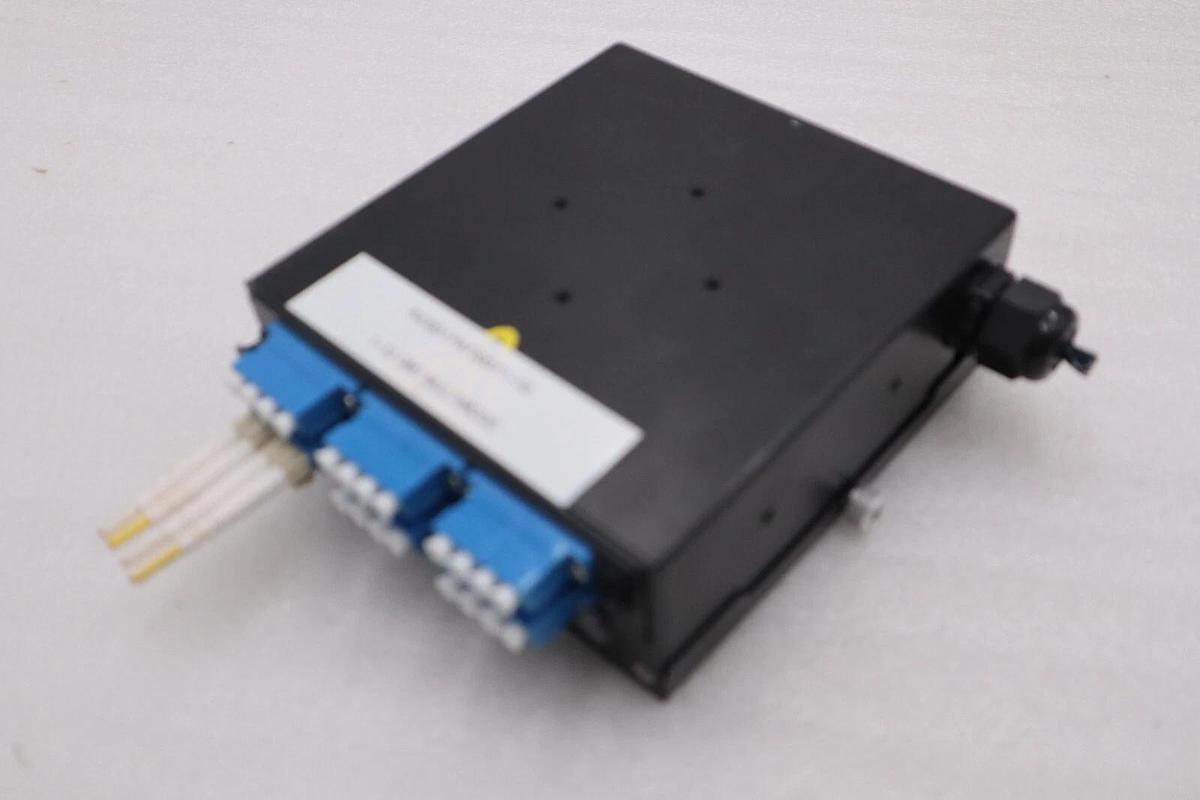 Used Black Box JPM398A JPM39 Series DIN Rail Mini Fiber Enclosure STOCK K-1115-A