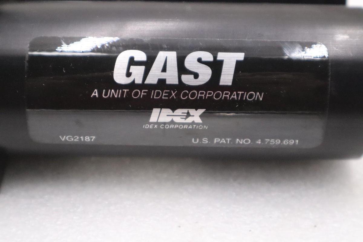 Used Gast Vg-260-02-00 VG2187 Vacuum Ejector, Single Unit, 40 To 80Psi - STOCK GF1275