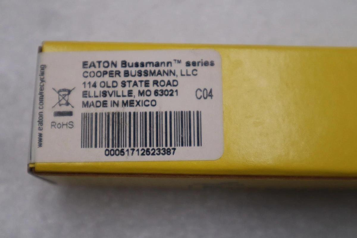 Used BUSSMANN LPJ-80SP LOW PEAK CLASS J Fuse 600V 80A - STOCK GF200