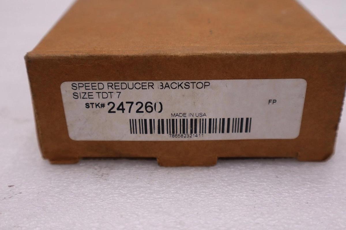 NEW Dodge 247260 TDT7 Speed Reducer Backstop STOCK H780A