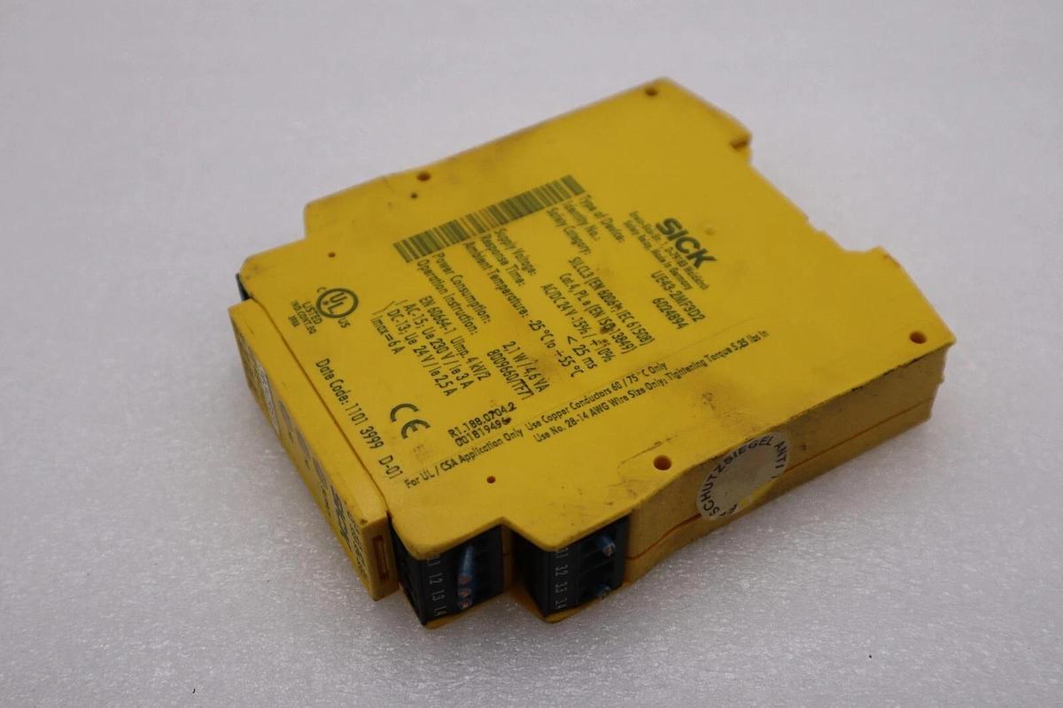 Used SICK UE 43-2MF3D2 Safety Relay 6024894 STOCK K-388-D