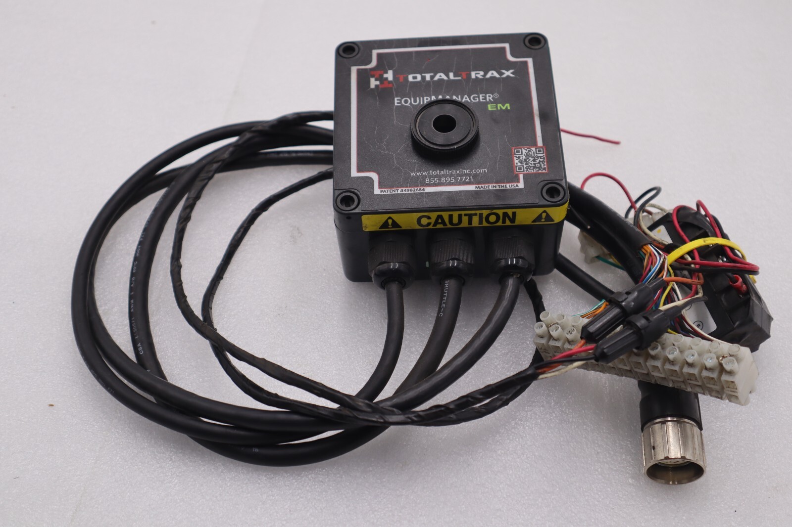 Used TOTALTRAX EM1302-T TRI-AXIAL ACCELEROMETER NEW STOCK #2882