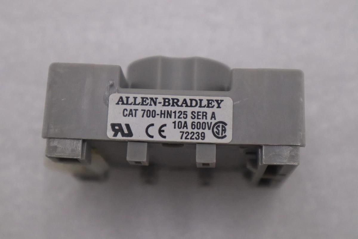 Used LOT OF 2 - ALLEN BRADLEY 700-HN125 SER. A 600V 10A Relays AB STOCK H1546A