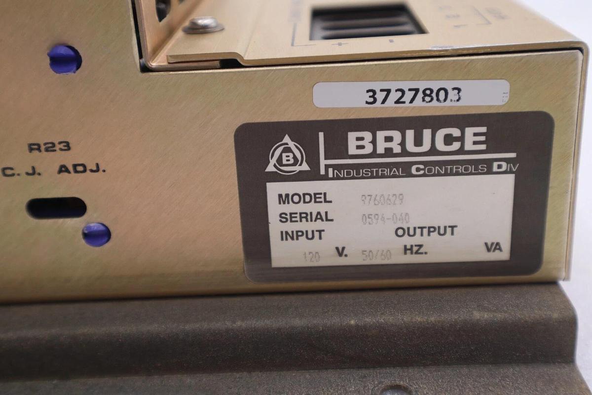 BRUCE 7601SS SOLID STATE SCANNER 3 CHANNEL O.T STOCK #2826