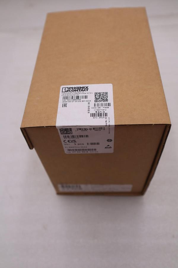 PHOENIX CONTACT FL SWITCH 2116 ETHERNET SWITCH - NEW SEALED - STOCK GF1060