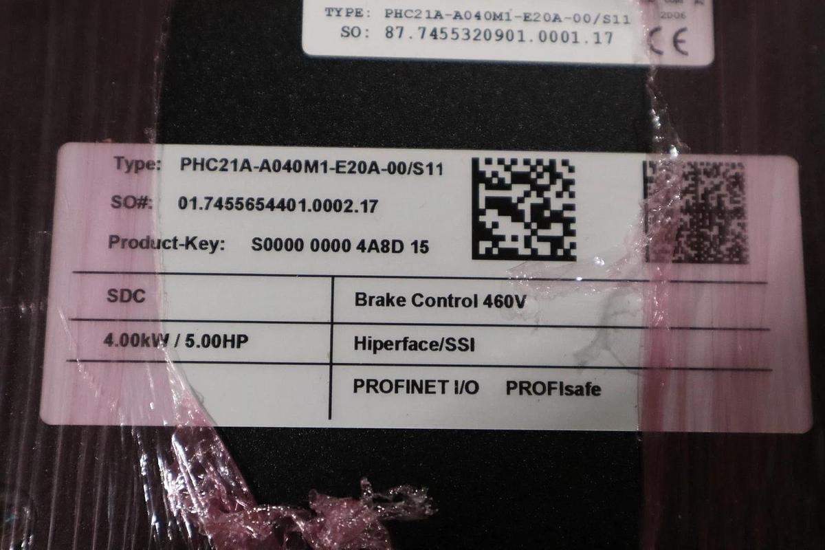 Used SEW EURODRIVE PHC21A-A040M1-E20A-00/S11 INVERTER BRAND NEW IN BOX STOCK H756