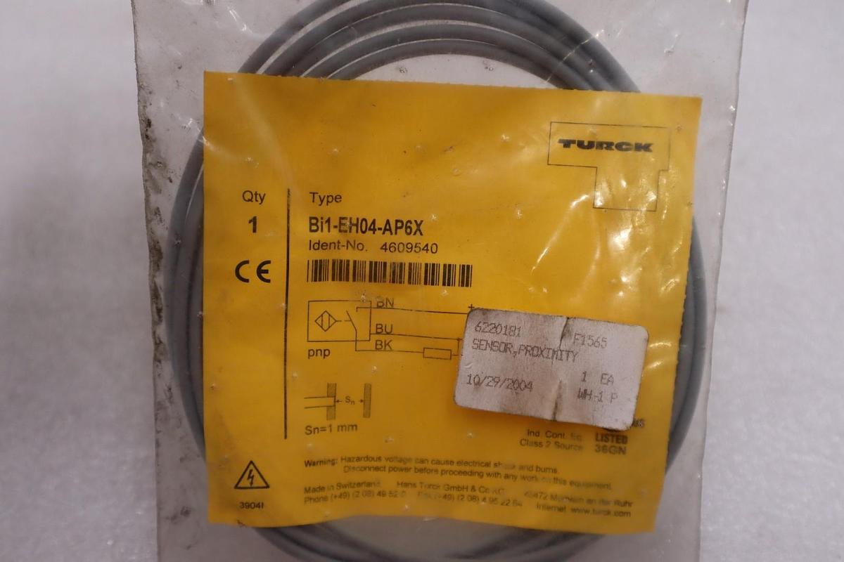 TURCK BI1-EH04-AP6X STOCK #K-3916A