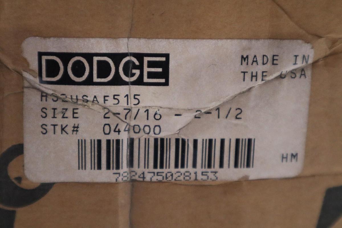 Used Dodge HS2USAF515 Pillow Block Bearing 2 7/16” to 2 1/2” NEW IN BOX STOCK H722