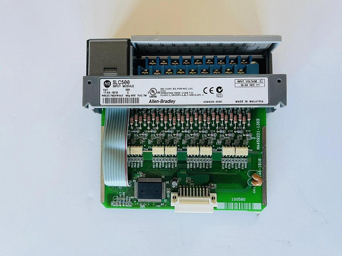 Used Allen Bradley 1746-IB16 Series C 16 Point Input Module #K-365