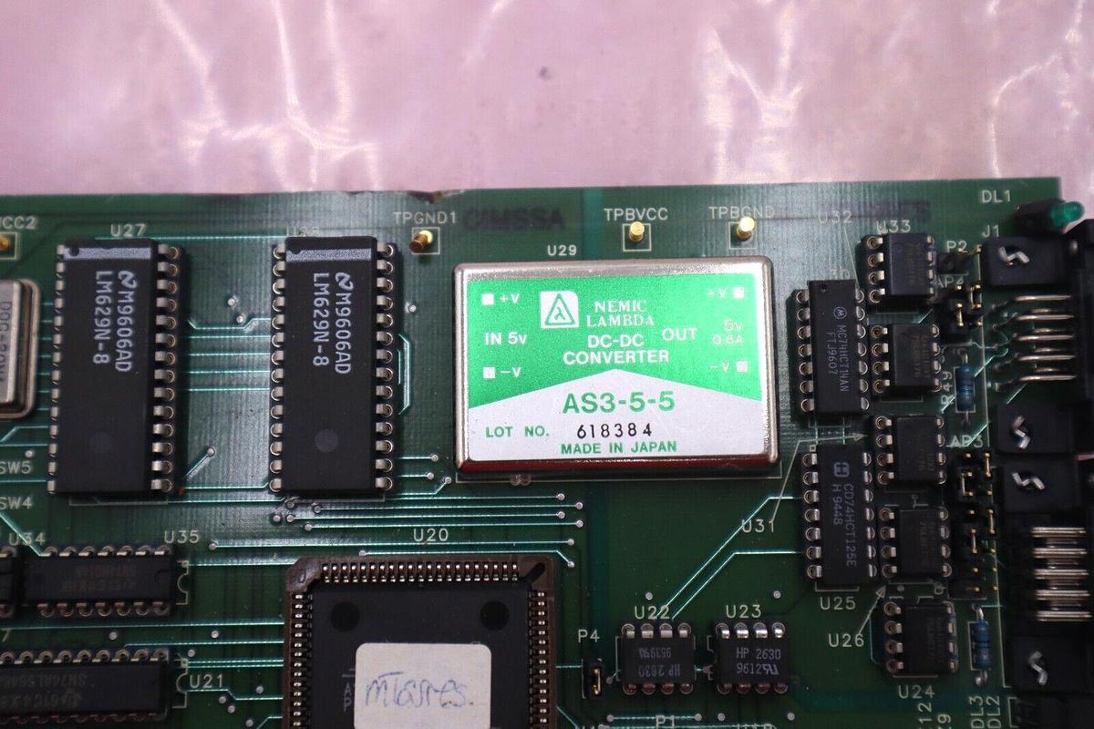 Used NEW CYBEQ 0125-0494  INTERFACE BOARD STOCK #2720