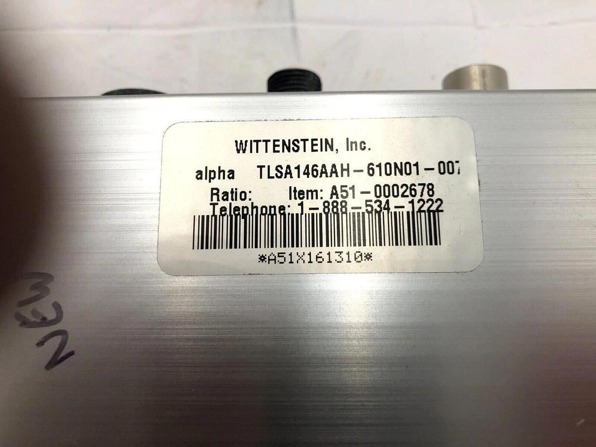 Used WITTENSTEIN TLSA046AAJ-610N01-007 ACTUATOR S-104