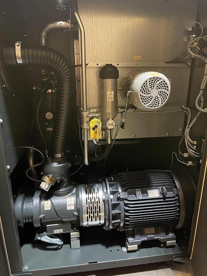 Used KAESER MODEL SFC 75S T AIR COMPRESSOR 100HP WITH 500 GALLON TANK & FILTER 2023