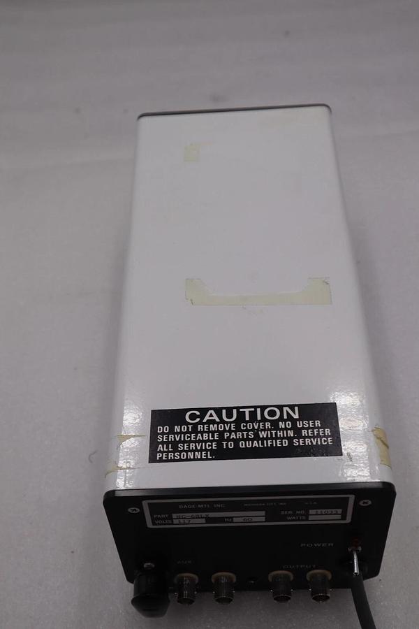 Used DAGE-MTI NC-68LX VOLTS 117 HZ 60 SERIES 68 STOCK #2804