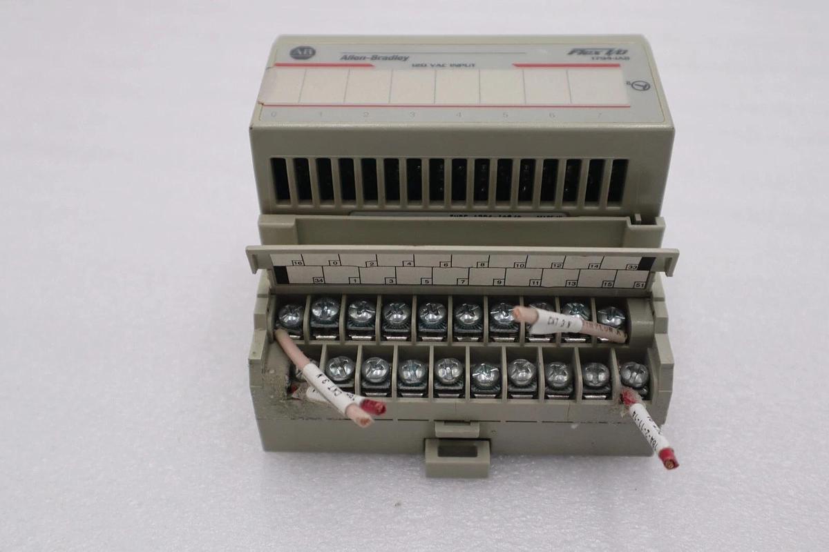 Used Allen Bradley 1794-IA8 1794-1A8 1794-IAB 1794-TBN Flex I/O Input Module #2423A