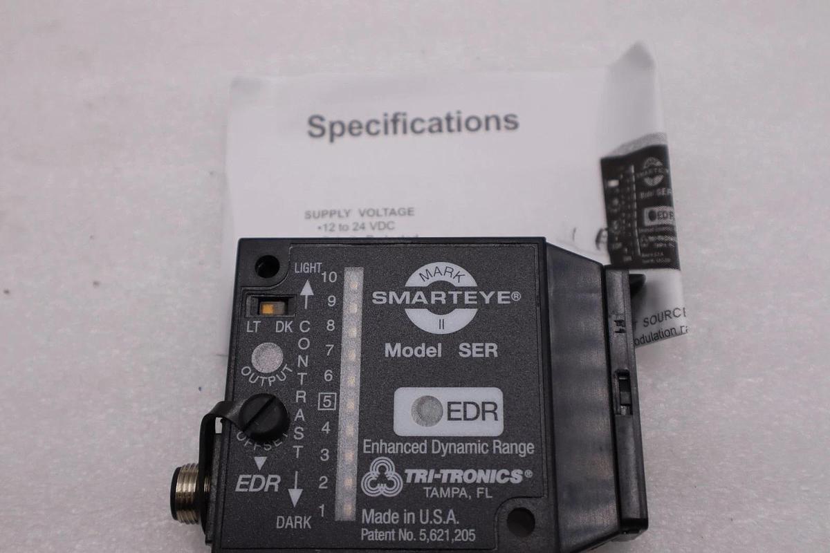 NEW OPEN BOX Tri-tronics SER Smarteye EDR Sensor STOCK H1305A