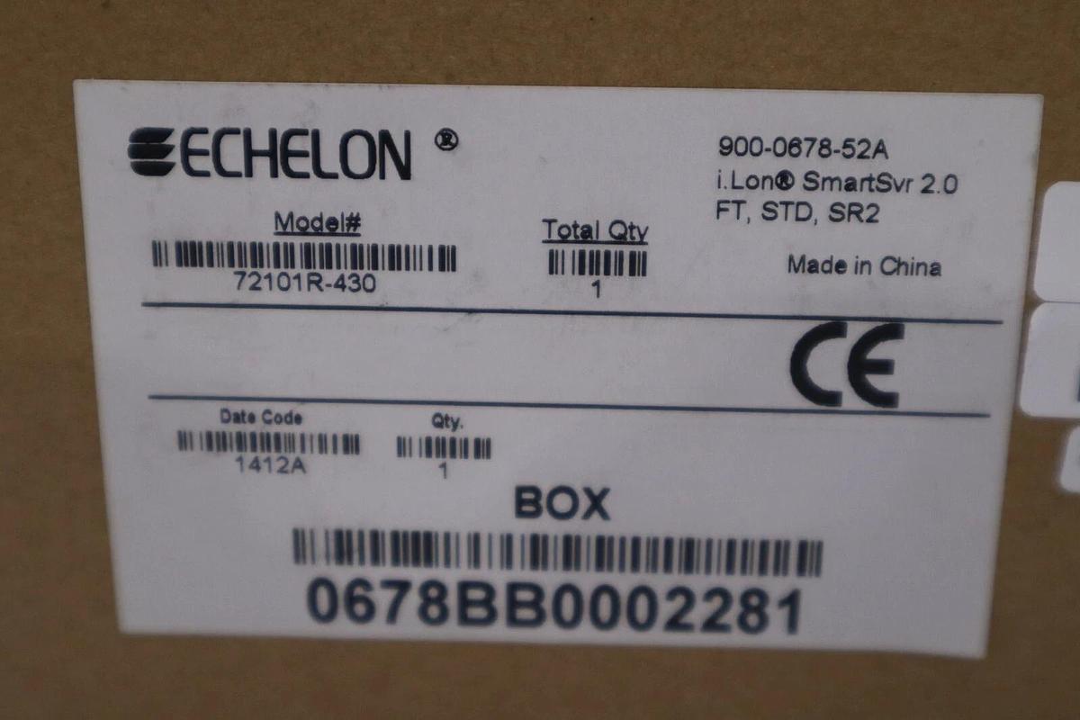 Used Echelon LonWorks Technology Server 72101R-430 NEW IN BOX STOCK G231
