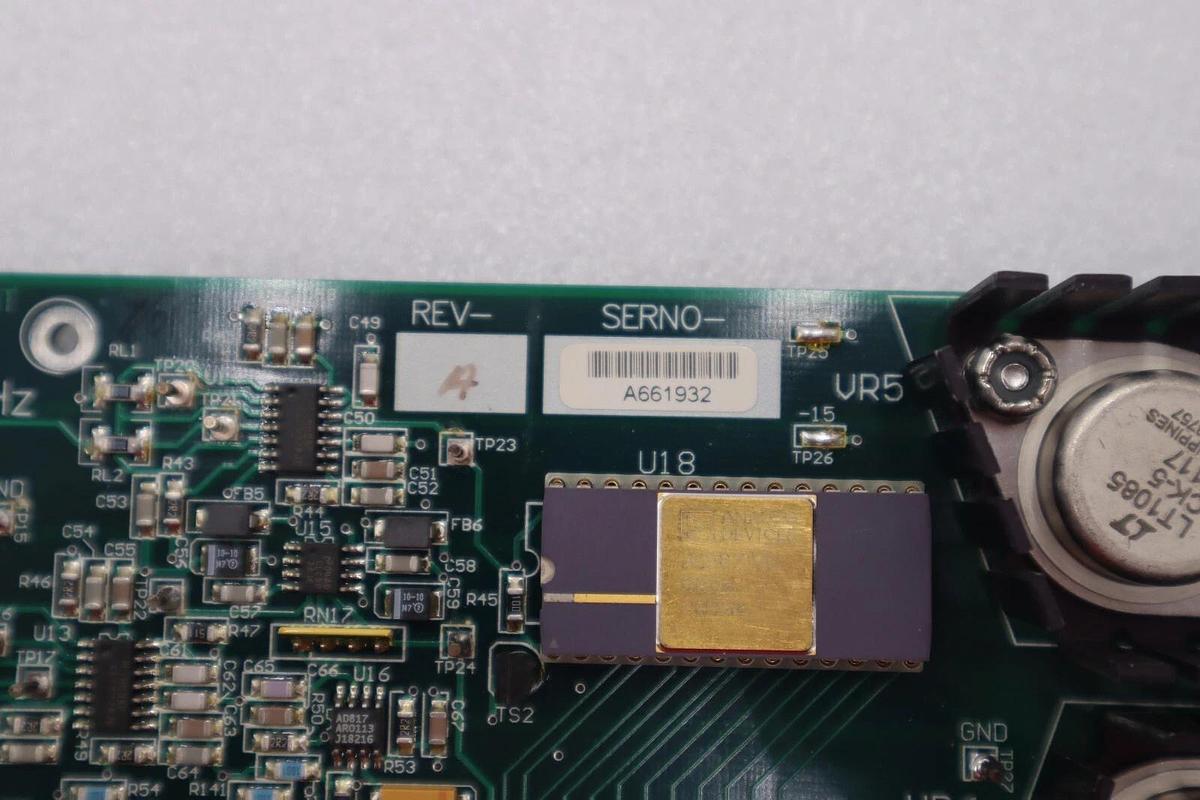 Used GSI Lumonics ASP2 5MHz Assy PCB Assembly Board 10740-503 #2831