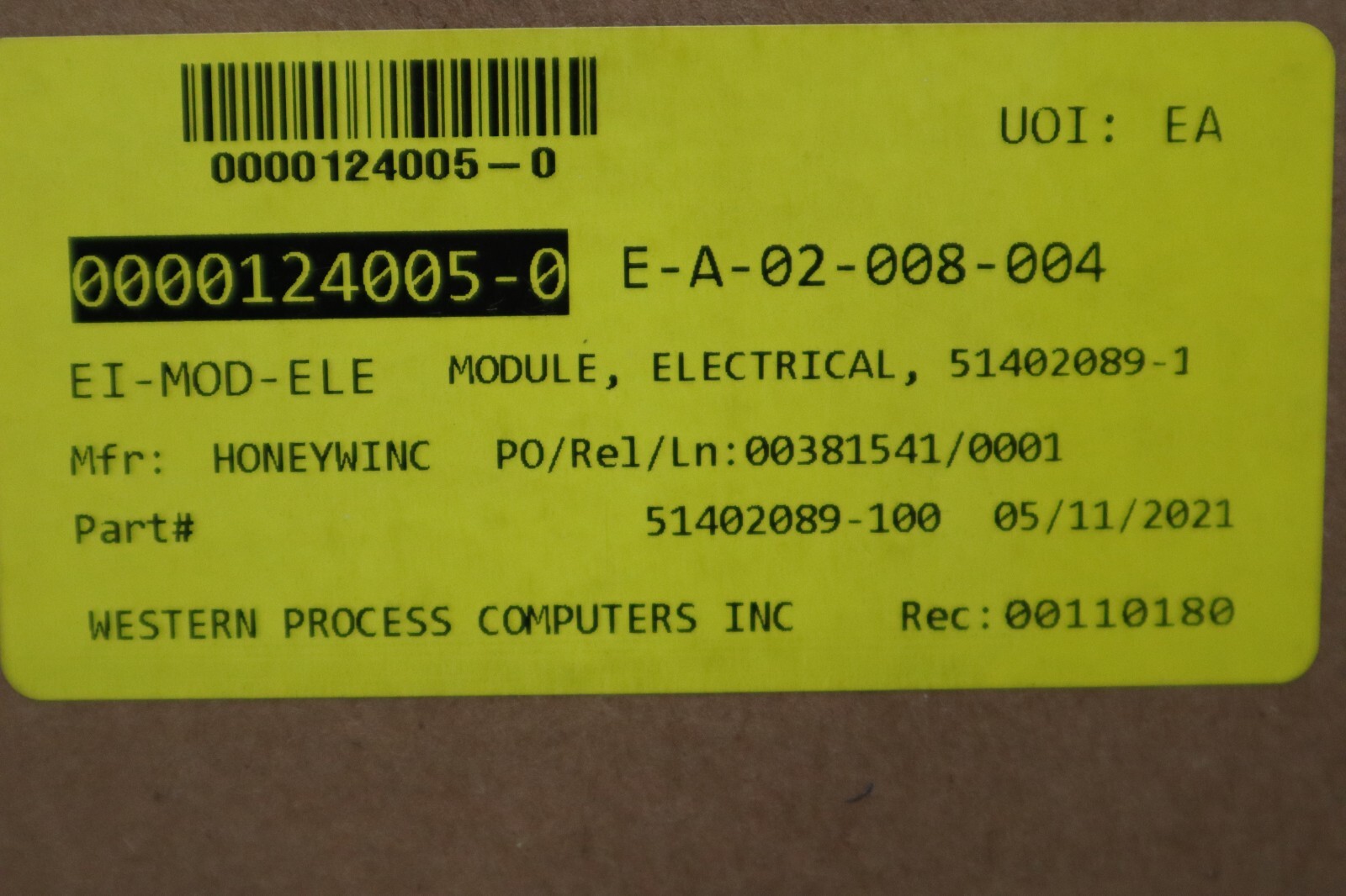 NEW Honeywell 51402089-100 EPDG2 BOARD FOR LCN-US STOCK G23