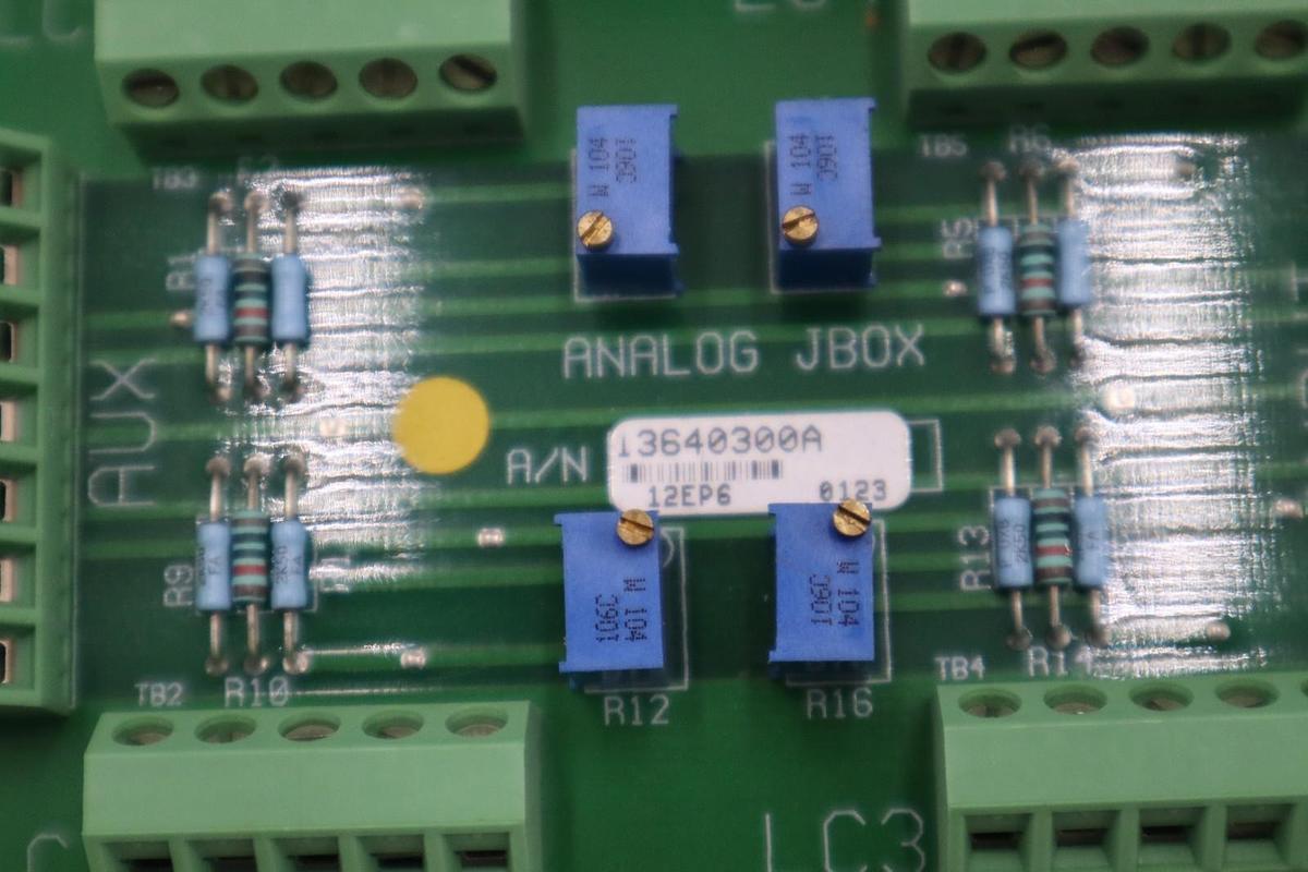 Used NEW IN BOX ANALOG JBOX 13640300A CIRCUIT BOARD STOCK H1041