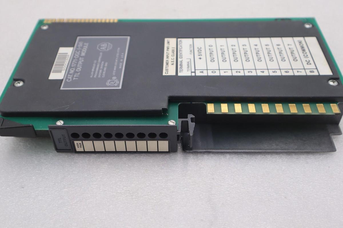 Used ALLEN-BRADLEY 17710G TTL OUTPUT MODULE +5V STOCK #3238
