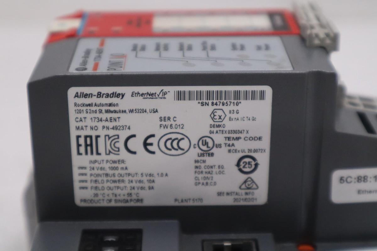 Used LOT OF 1734 ALLEN BRADLEY MODULES (AS PHOTOGRAPHED) STOCK G-396B