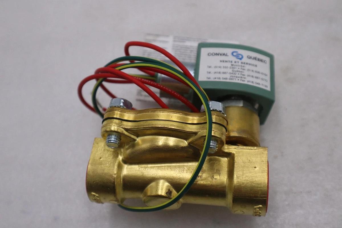 Used ASCO Solenoid 8210G003  3/4"  24VDC NEW STK GF875