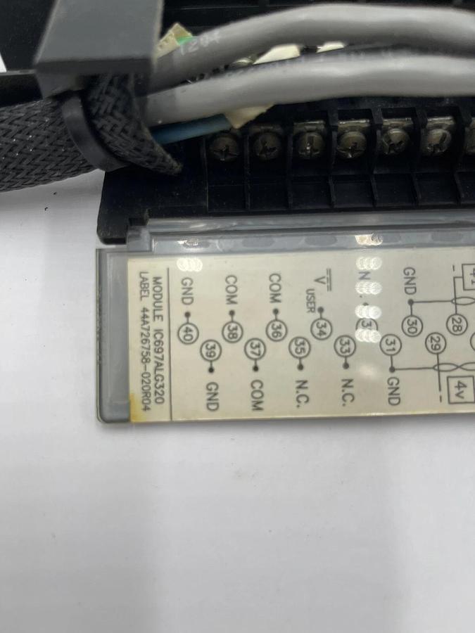 Used USED GE FANUC IC697ALG320 PLC RECENTLY OUT OF SERVICE STOCK 1558