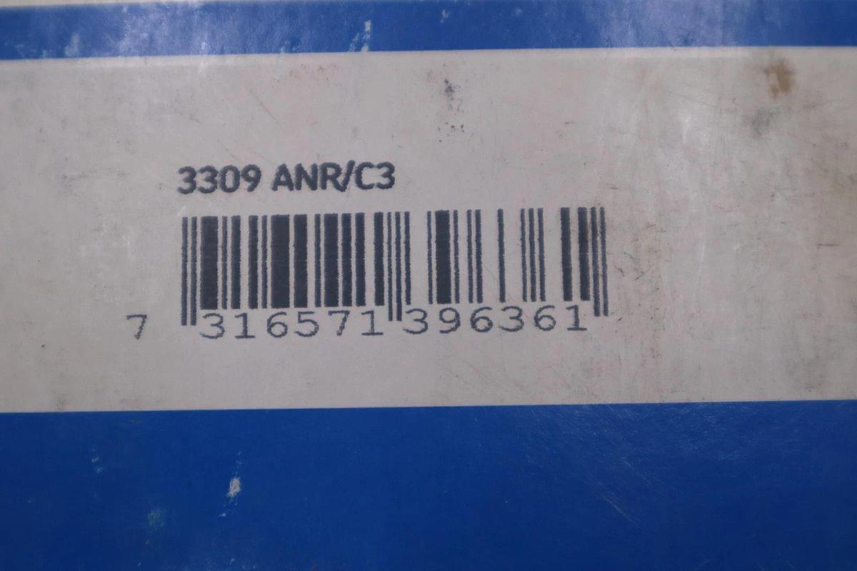 Used NEW SKF 3309 ANR/C3 ANGULAR CONTACT BEARING STOCK CC197